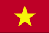 The flag of Vietnam