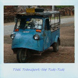 Thai Transport: the Tuk-Tuk