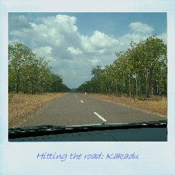 Hitting the road in Kakadu